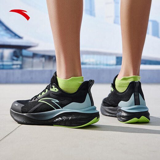 安踏云感C37【张博恒同款】软底回弹跑步鞋缓震运动鞋慢跑男鞋