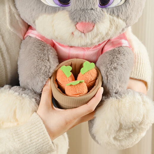 迪士尼（Disney）疯狂动物城正版朱迪玩偶兔子毛绒玩具娃生日礼物女七夕情人节礼物