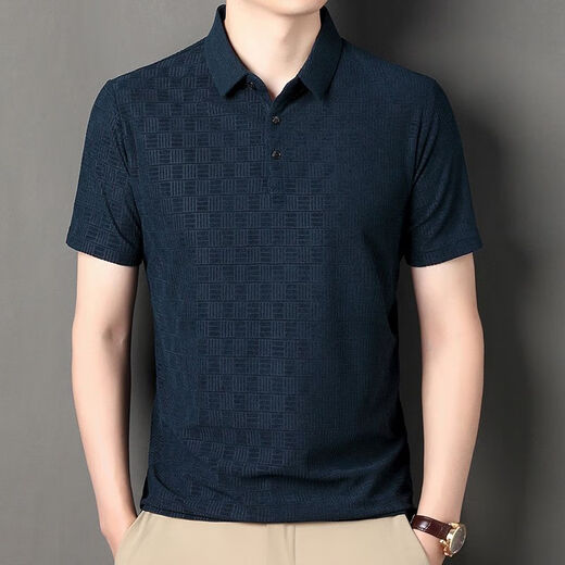 
Bilebeifen middle-aged men's Polo shirt for men in summer 2025 new men's short-sleeved T-shirt loose and casual 9901 khaki short-sleeved 165/84A100-120Jin[Jin equals 0.5 kg] All size