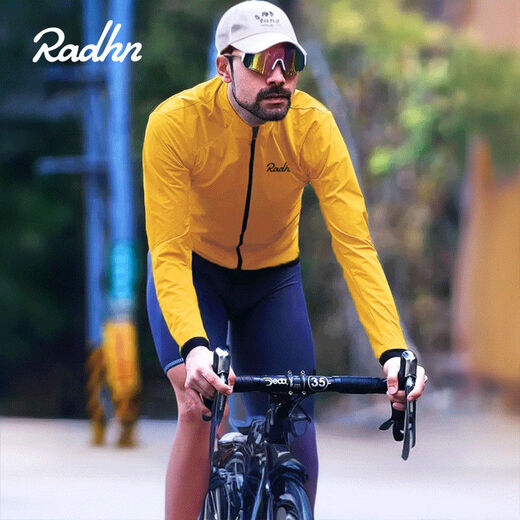 Cycling windbreaker mountain bike spring and autumn cycling windbreaker windproof men's and women's bicycle tops mountain road long-sleeved jacket versatile black 2XL 140-160Jin Jin equals 0.5 kg