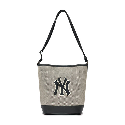 MLB girls bag bucket bag casual outdoor girlfriend crossbody bag large capacity 3ABMS072N-50BKS
