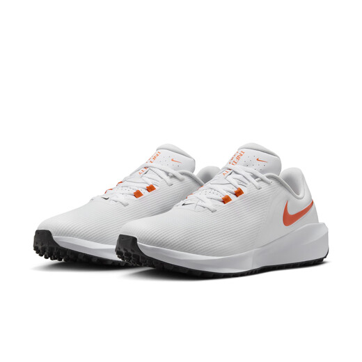 
Nike (NIKE) official INFINITY G men's and women's golf shoes summer couple's light sports FN0555 102 white/striking orange/black 44