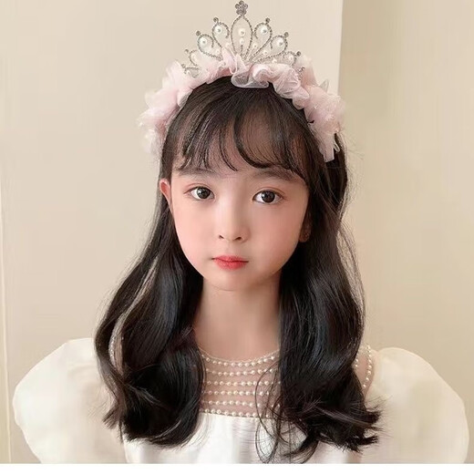 Coiffe de couronne de la princesse super fée des enfants