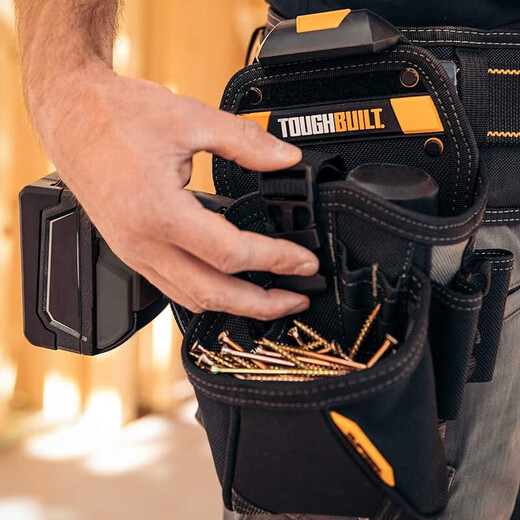 Tuobide New Product Electric Drill Tool Bag Electric Drill Bag Electric Drill Waist Bag Specially Thickened and Wear-Resistant for Power Tools Large Nail Bag Used Together with Electric Drill Bag