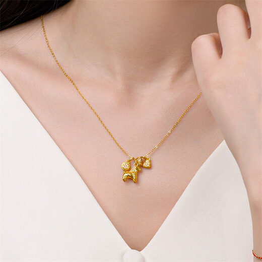 Shipulin 18K gold pendant, make money immediately, K gold pendant, DIY bracelet, birthday gift, Passepartout