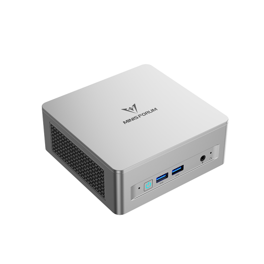 铭凡UM870Slim/690Slim/锐龙R7-8745H/R9-6900HX迷你主机电脑八核mini主机高性能游戏办公台式小主机 UM870Slim（R7-8745H) 准系统/无内存硬盘系统