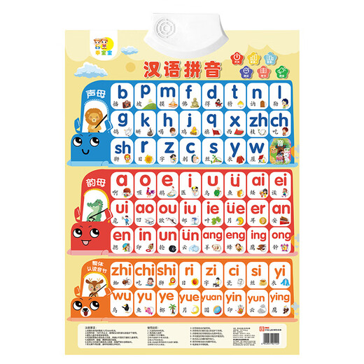 Bébé littératie pinyin lettre audio