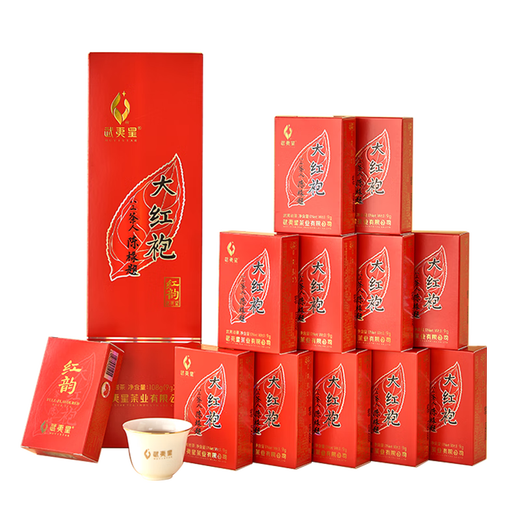 Wuyixing Tea Special Rich Duft Wuyishan Zhengyan Dahongpao Oolong Tee Fünf-Gewürz rote Rauchstreifen 108g