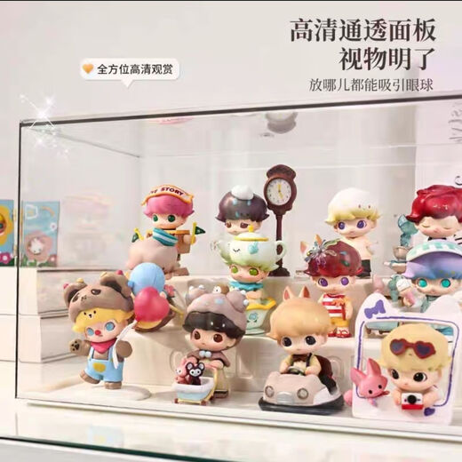 Hakkai Bird blind box Bubble Mart display box labubu figure display cabinet acrylic storage rack Lego ladder storage rack