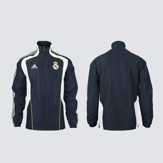 Adidas Little Plum Adidas Adidas Real Madrid Football Sports Culture Culture Juper Jupet Buctdent Взрослые мужчины JF2575 NAVY JF2575 L 155-170JIN [JIN равен 0,5 кг]