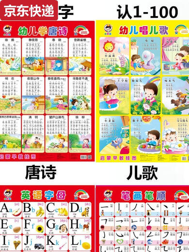 Pool Beispiel Kinder lernen, Wörter Wallpaper stille physikalische Objekte einzelne Wandhänge Bild Babykompetenz Poster Aufkleber Paket ausgewählt 16 frühe Bildungsbilder