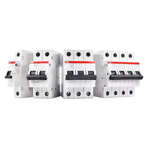 ABB circuit breaker high-end S200 series air switch UL certified can add auxiliary and tripper new 63A 3P