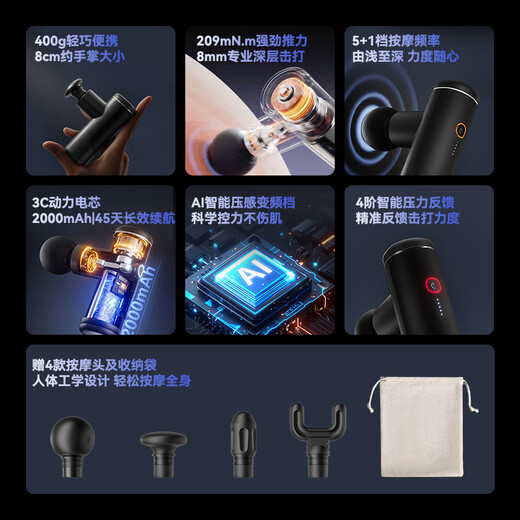 Jing Tokyo Ostomy Bag Fascia Gun