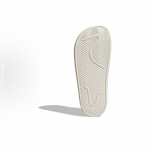 
ADIDAS ADILETTE CLOGS Comfortable and Wear-resistant EVA sports slippers for men and women same style beige and black JH9849 meters white and black 47 (290mm)