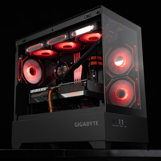 Gigabyte AMD Ryzen 7 9800X3D/RTX5080/5070Ti/RX9070XT e-sports game sea view room X870M family bucket desktop computer host thousand frames e-sports five R7 9800X3D丨9070XT Magic Eagle