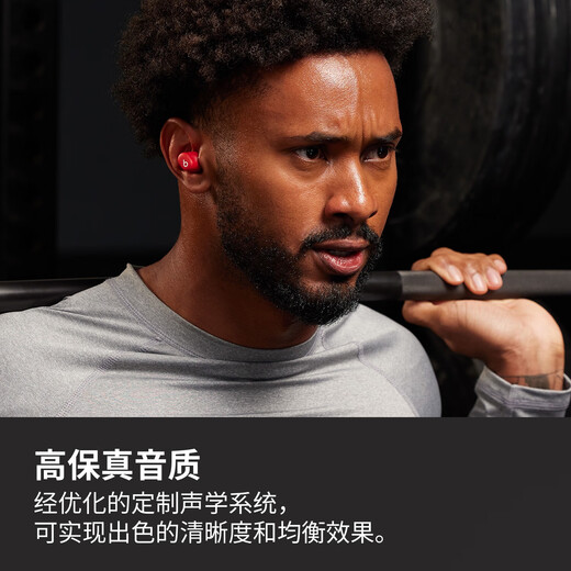 Beats Solo Buds True Wireless Earphones Bluetooth Earphones Compatible with Apple Android System Crystal Red