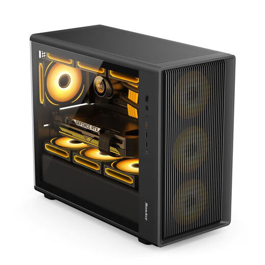 PC boss AMD Ryzen R7-9700X high-performance assembly computer Designer graphics workstation E-sports game console Business office Desktop with wireless WIFI RTX5060Ti-16G E-sports live broadcast Smooth gaming experience 32G DDR5 memory + 2TB solid state drive