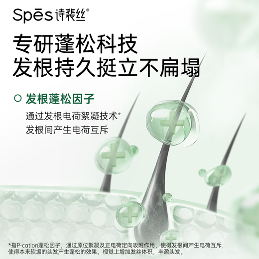 SPESS-Speech Mint Acide salicylique Rafraîchissement du shampooing de contrôle de l'huile de 200 ml [coupon de rachat] Shampooing pour hommes et femmes