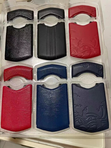 Suitable for 8848 titanium mobile phone M6 special original leather case leather back cover private order exclusive protective case M6 private order Xianglong version stone blue