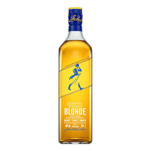 尊尼获加（JOHNNIE WALKER）尊尼获加 JOHNNIE WALKER经典威士忌洋酒12年黑牌黑方 红牌红方 尊尼获加耀澄柠檬热浪700mL