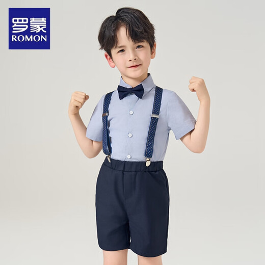 Romon Boys Cerforming Costume Set для мальчиков на день рождения цветочные мальчики для мальчиков детского сада платья для выпускного костюма.