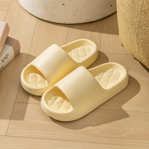 SMVP slippers for women, summer slippers, men's home shoes, home wear, bathroom bathing, EVA slippers, sandals, brown, adult size 42 42/43 size