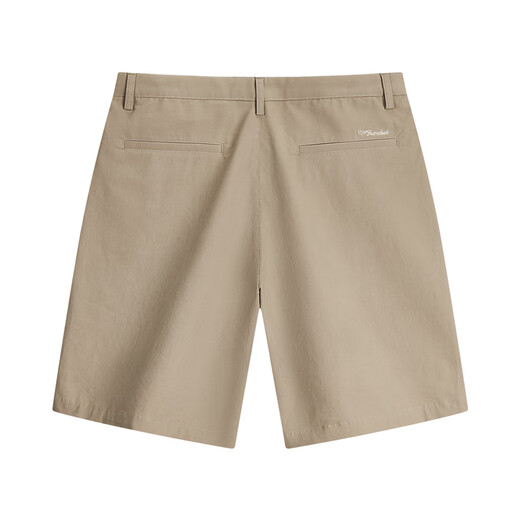 Mark Waffe [scattered embroidery] casual shorts men 25 summer commuting versatile letter embroidery cool commuting five-point pants 701 khaki 35