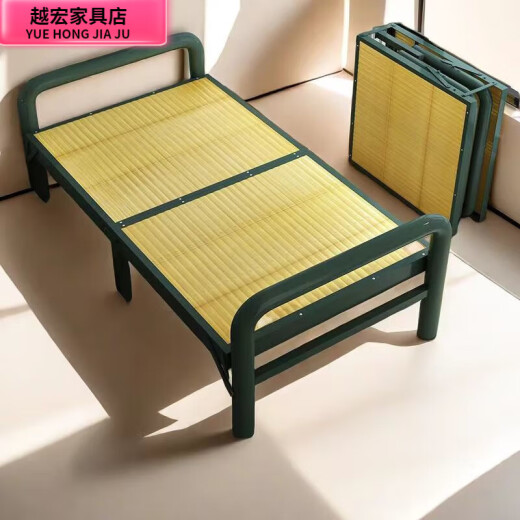 El almuerzo de Vladimi es conveniente para la siesta. Casa para adultos Camino plegable Casa de alquiler Camino de bambú acompañando cama individual Chishui Mingzhu*192 Long*95 ancho-16851