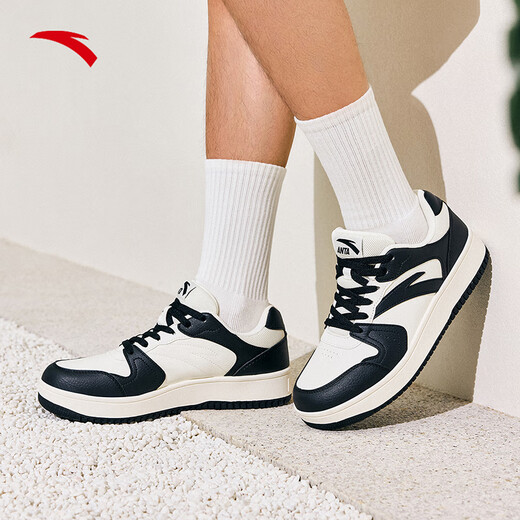 Anta First-Year Board Schuhe Herrenschuhe Sommer Dicke alleinige Schüler weiße Schuhe Ehepaar Retro Trendy Height-verstärkt Sportschuhe Freizeitschuhe