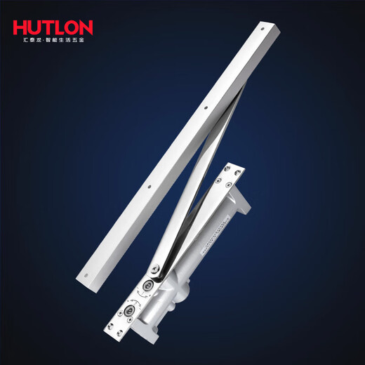 Huitailong Invisible Hidden Porte plus proche de la porte hydraulique ménage automatique Porte de tampon hydraulique plus proche de 90-180 degrés peut être positionné 3523 GZ-35