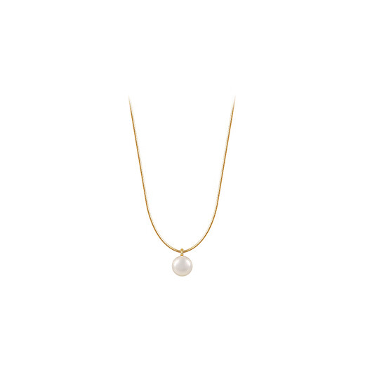 Fat Donglai's same style pearl necklace pendant style light luxury French pearl necklace women's niche accessories necklace 20 pearl necklace