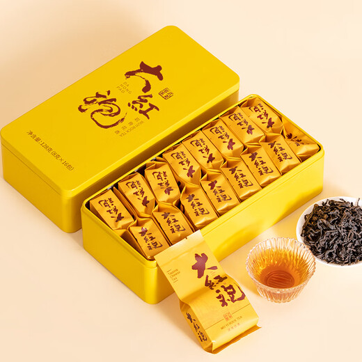 鸿韵清新武夷山岩茶正宗特级大红袍正岩乌龙茶叶256g父亲节送礼盒装自己喝