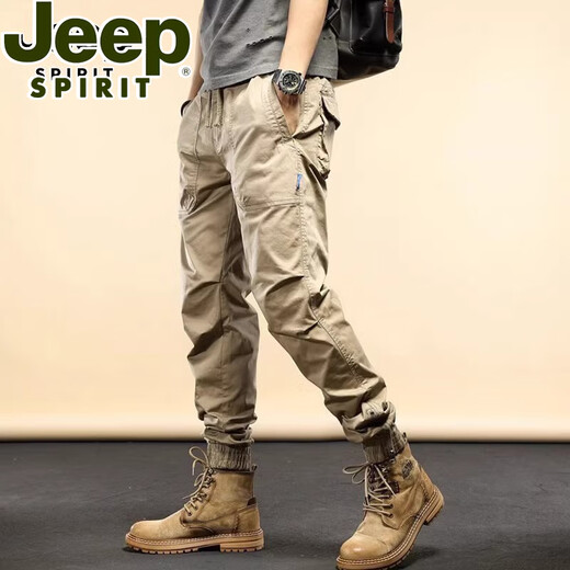 Jeep (Jeep) рабочие штаны весна и летние спортивные спортивные брюки на открытом воздухе.
