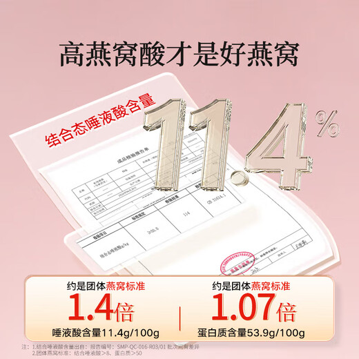 同仁堂北京同仁堂 干燕窝礼盒 【密盏银标400g】燕窝干盏 马来西亚溯源