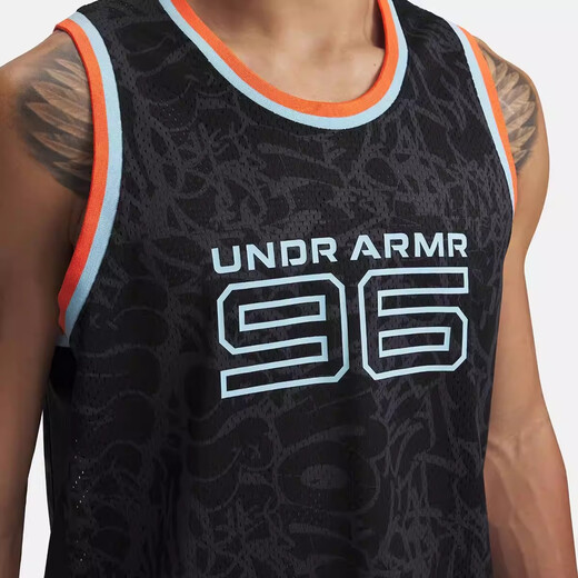 Under Armour 25 Frühlings- und Sommer -neue Weste lässige ärmellose Top Basketball Sportweste Black M (170)