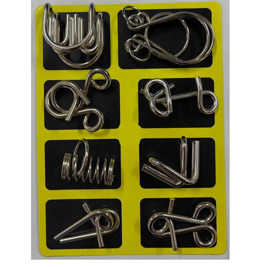 Feidules Gehirnbasierte ineinandergreifende Bildungsspielzeug Magic Intelligence Buckle Untutton Buckle Wisdom Neun Series Kinder Intelligence Buckle 25-teiliges Set [ABC+9 Serie]