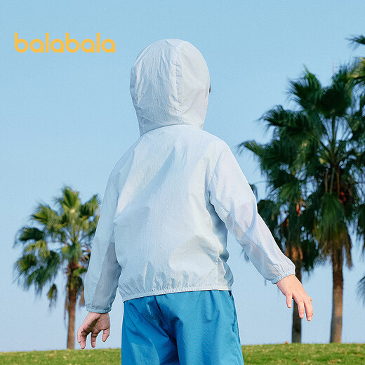 Balabala children's sun protection clothing for girls and boys 2025 summer thin children's clothing with cool feeling same style in shopping mall 202225105201