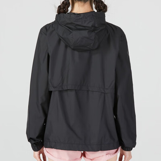 Nike (Nike) Frauensportanzug 2025 Spring Neue Modetrendwindproof Jacke Lose Hosen DM6180-010+CJ7347-010 XL