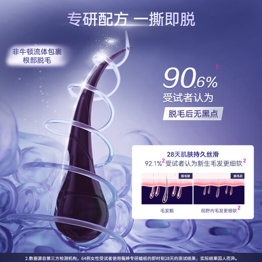 Veting specializes in hair removal wax paper, suitable for delicate skin, 20 pieces, beeswax for male and female students to remove hair in V-zone private parts