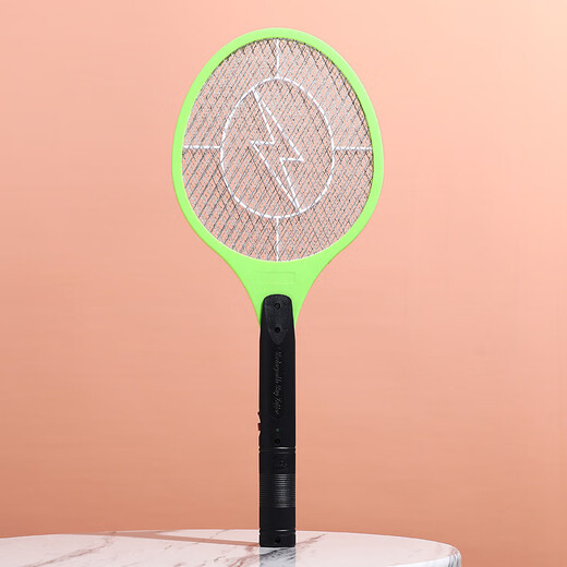Midea 2-in-1 electric mosquito swatter distributor product, full support for returns and exchanges, activity auxiliary impulse, flower white (2-in-1)