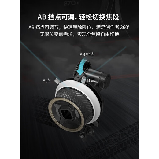 Smallrig Mini Focus Universal Camera SLR sans fil Portable Mini Zoom Manuel Focus Lens Remote Remote Control ACCESSOIRES 3010 62.5-64.5 Anneau de mise au point sans couture 3291