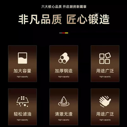 Craftsman Time with filter lard barrel lard tank double-eared lard pot stainless steel with lid household high temperature resistant large capacity oil storage tank 3L comes with filter + spoon丨oil residue separation丨increase capacity