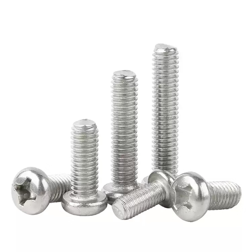 Tianli 304 stainless steel cross round head screw PM pan head bolt switch socket panel machine screw machine screw M3*10 (200 pieces)