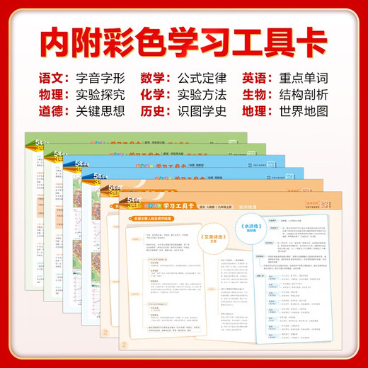 2025 5th Five-Year High School Entrance Examination Three-Year Simulation Seventh Grade Volume 1 Volume 2 Volume 2 Test Paper Test Paper Full Set of Chinese, Mathematics, English, Politics, History, Geography, Biology, Physics, Chemistry, People's Education Edition Junior High School One, Two, Three, Five, Three, 53 High School Entrance Examination People's Education Edition Seventh Grade Chinese, Mathematics, English, Political, History, Geography, Grade 7
