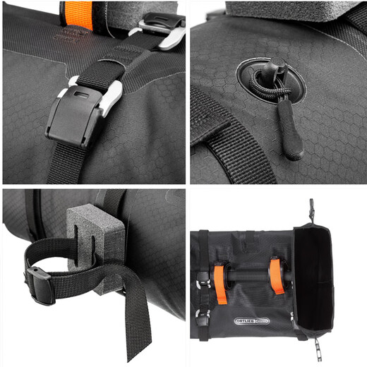 ORTLIEB BIKE WASGEFORTISCHE FRITE PAKET PAKET PACKT PACKEL CYCLING Erstes Paket Black 15L [F9922]