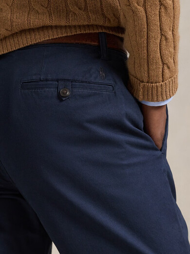 Polo Ralph Lauren 拉夫劳伦男装 经典款弹力直筒版型奇诺裤RL12171 410-海军蓝 33  (33/34)