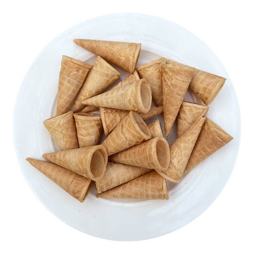 【1047人好评】冰淇淋迷你小蛋筒120个商用甜筒脆皮蛋糕甜品装饰 迷你小脆筒 120个