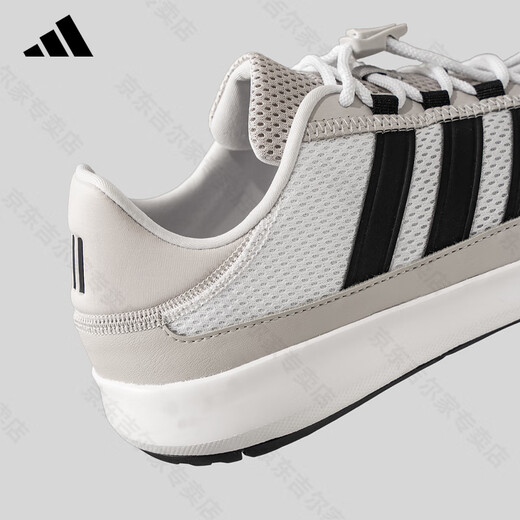 Adidas adidas ablaufende Schuhe 2025 Sommer neuer Outdoor-Outdoor-Fitness-resistente Wachwasserschuhe im Freien atmungsaktive Sportschuhe Beige/Black JP6630 37 37