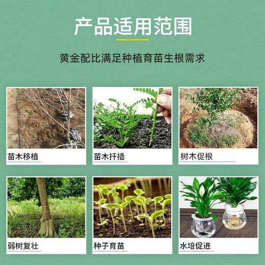 Guoguang Genpan Indolin Acetic Acid Rooting and Seedling Strengthening Agent Plant Transplanting Cutting Rooting Agent Hair Rooting Water Rooting Powder Liquid Pesticide 25ml