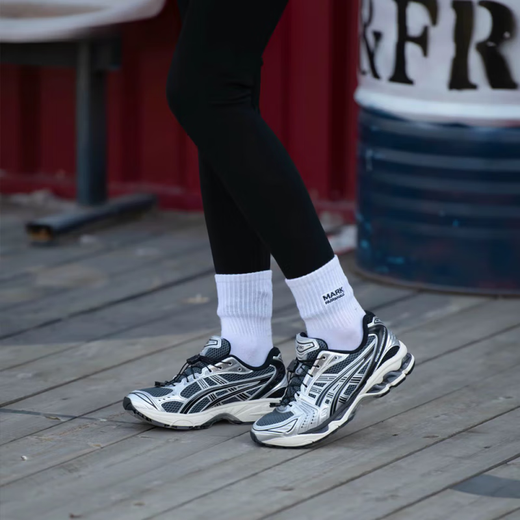 亚瑟士（ASICS）Kayano14 韩国限定新款休闲男跑步鞋复古减震女运动鞋 1203A549-400【迷雾蓝】保障 37.5